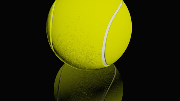3d tennis ball tennisball model - Tennisball by WildRaNgo